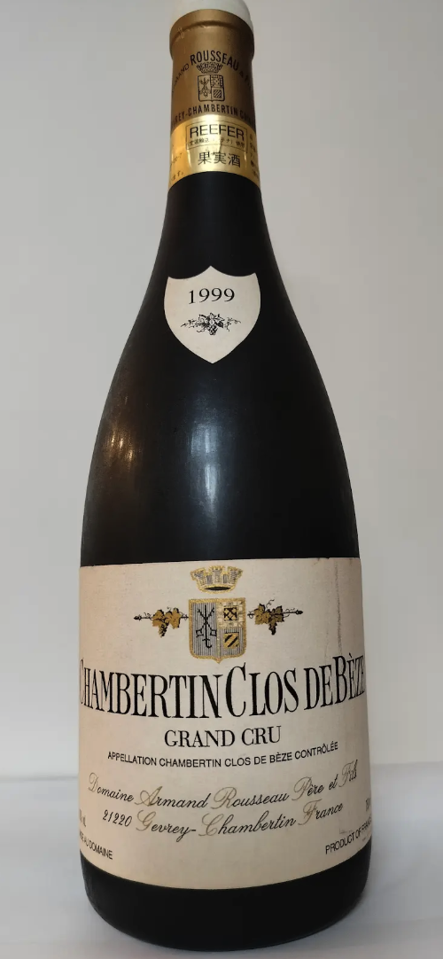 (image for) Armand Rousseau CHAMBERTIN CLOS DE BEZE 1999 - WAS: $5300++